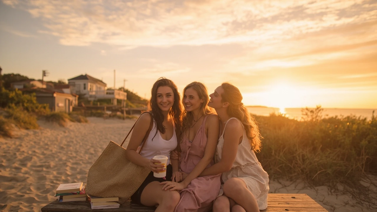 The Summer I Turned Pretty Staffel 3 Szene am Strand mit den Hauptfiguren