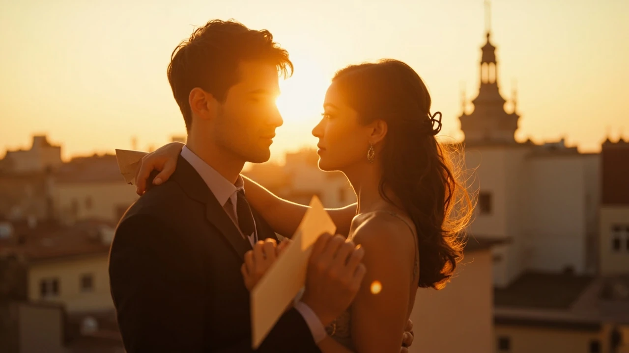 Love Me Love Me 2 Filmszene mit zwei Hauptfiguren in romantischer Stimmung
